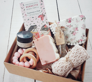Vintage Baby Girl Gift Set Box