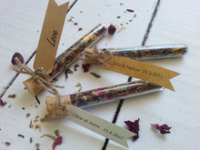 Load image into Gallery viewer, Wedding Favour Test Tube with loose leaf Tea