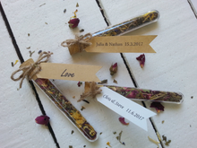 Load image into Gallery viewer, Wedding Favour Test Tube with loose leaf Tea
