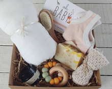 Load image into Gallery viewer, Eco Baby Gift Set Basket